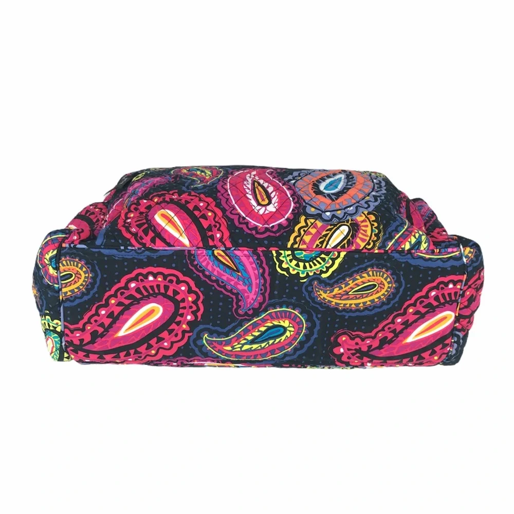 Vera Bradley Twilight Paisley Baby Bag Pink Black